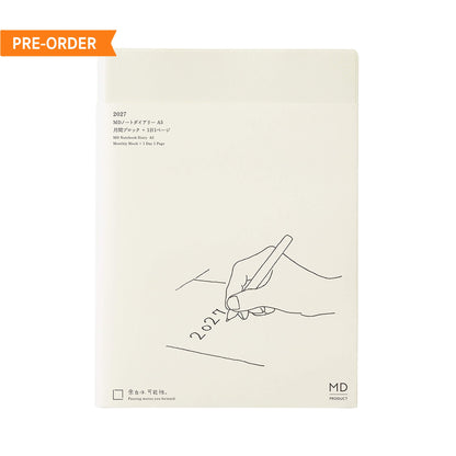 [PRE-ORDER] MD Notebook Diary 1 Day 1 Page 2027 - A5 - 2027 Dairies & Planners