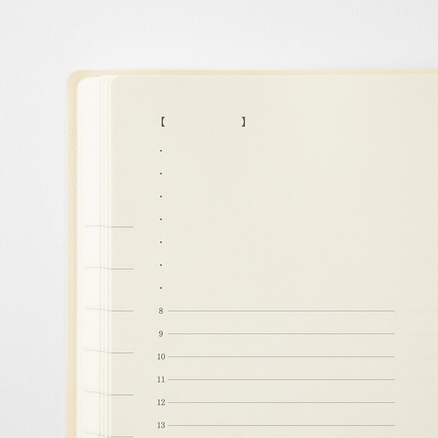 [PRE-ORDER] MD Notebook Diary 1 Day 1 Page 2027 - A5 - 2027 Dairies & Planners