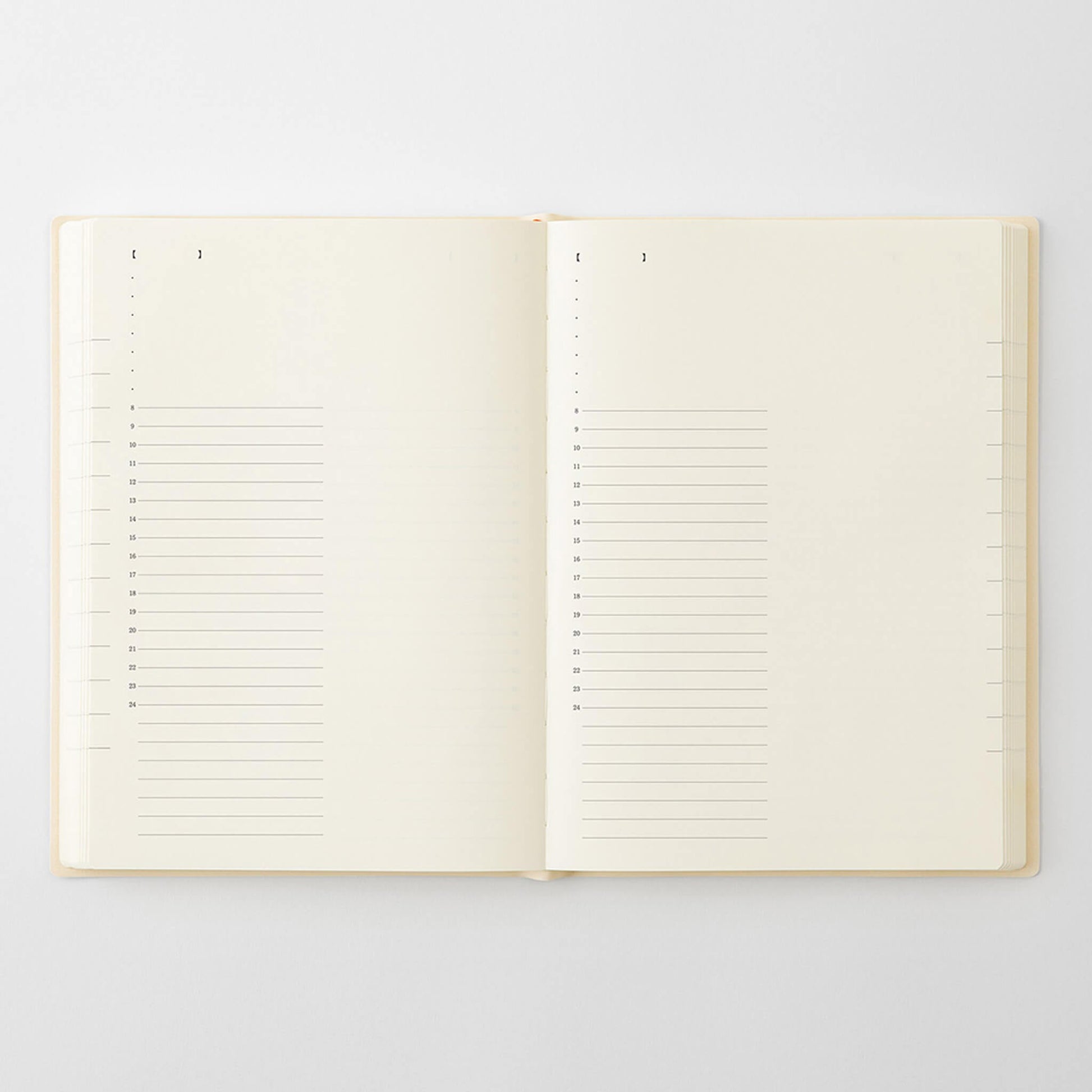 [PRE-ORDER] MD Notebook Diary 1 Day 1 Page 2027 - A5 - 2027 Dairies & Planners