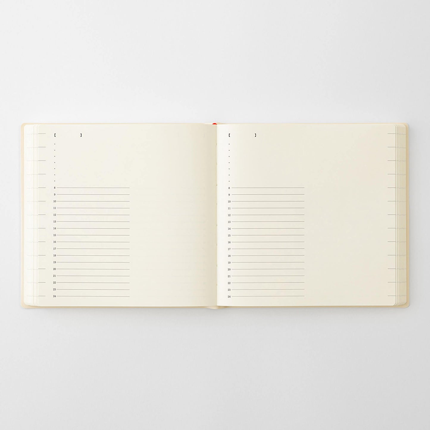 [PRE-ORDER] MD Notebook Diary 1 Day 1 Page 2027 - A5 Square - 2027 Dairies & Planners
