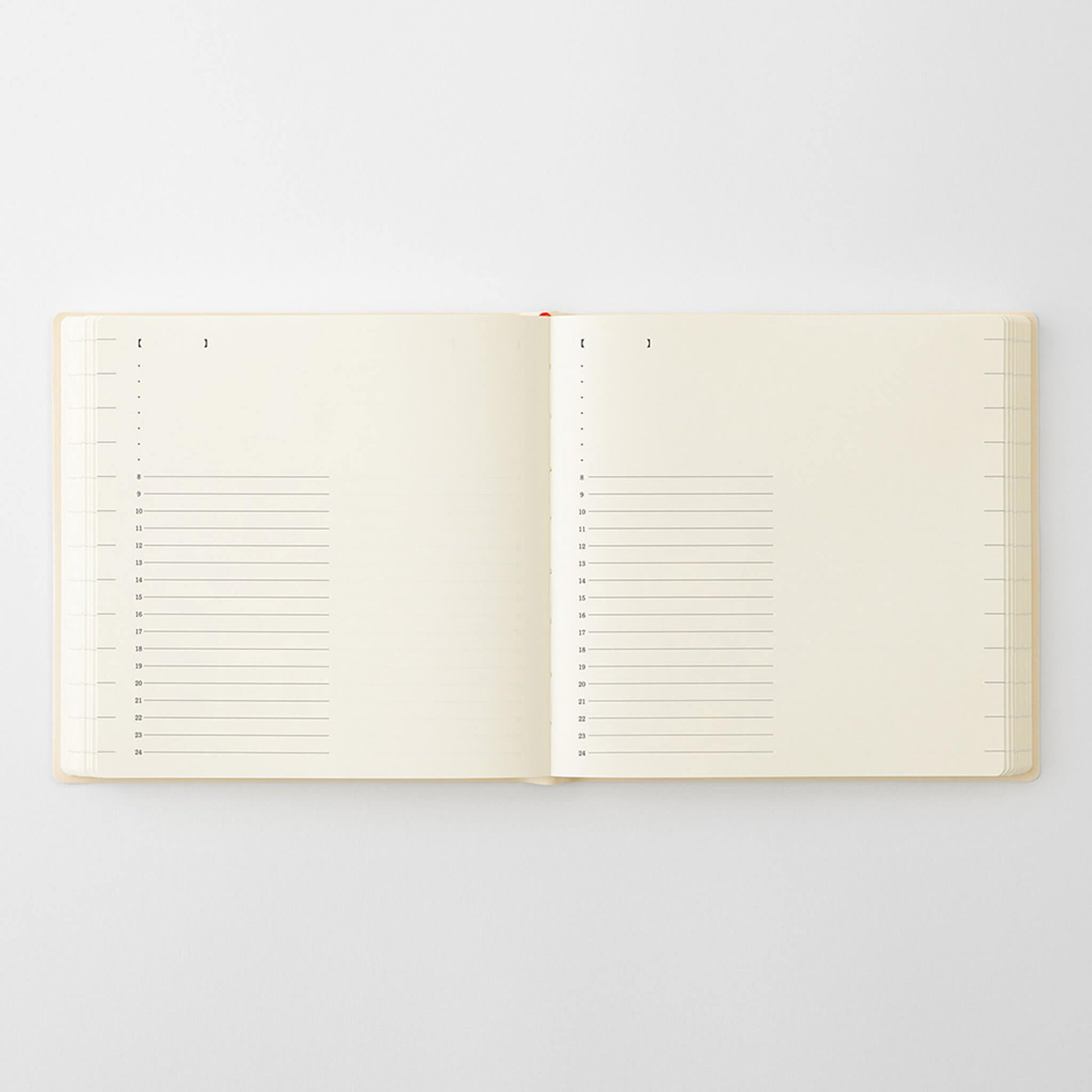 [PRE-ORDER] MD Notebook Diary 1 Day 1 Page 2027 - A5 Square - 2027 Dairies & Planners