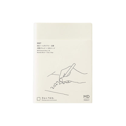 [PRE-ORDER] MD Notebook Diary 1 Day 1 Page 2027 - A6 - 2027 Dairies & Planners