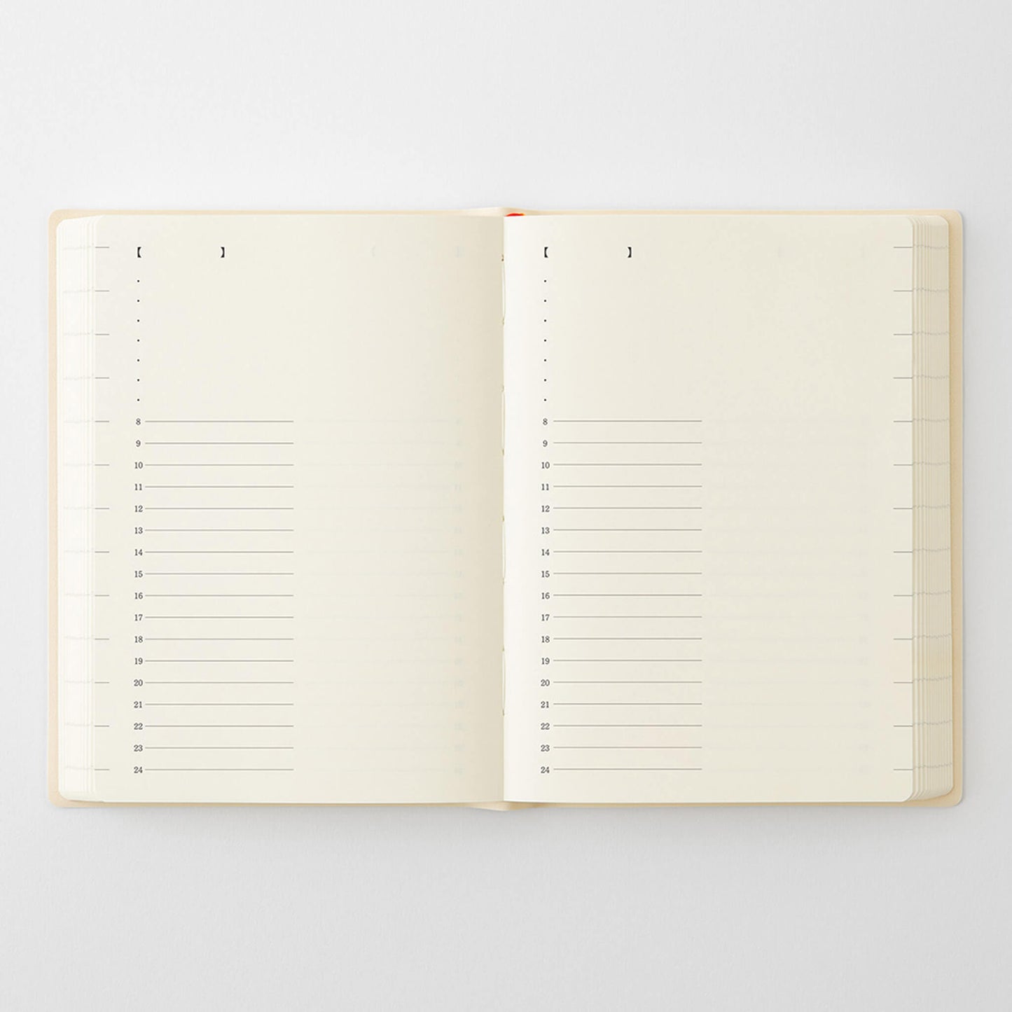 [PRE-ORDER] MD Notebook Diary 1 Day 1 Page 2027 - A6 - 2027 Dairies & Planners