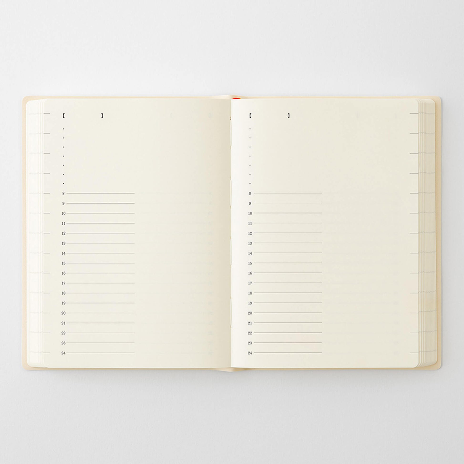 [PRE-ORDER] MD Notebook Diary 1 Day 1 Page 2027 - A6 - 2027 Dairies & Planners