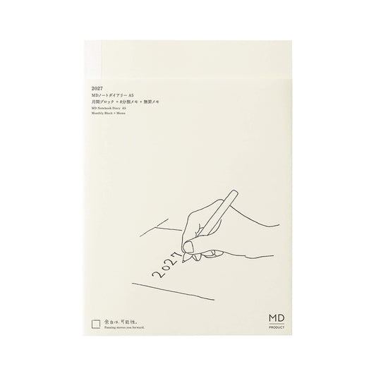 [PRE-ORDER] MD Notebook Diary 2027 - A5 - 2027 Dairies & Planners