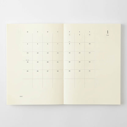 [PRE-ORDER] MD Notebook Diary 2027 - A5 - 2027 Dairies & Planners