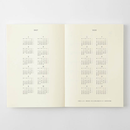 [PRE-ORDER] MD Notebook Diary 2027 - A5 - 2027 Dairies & Planners