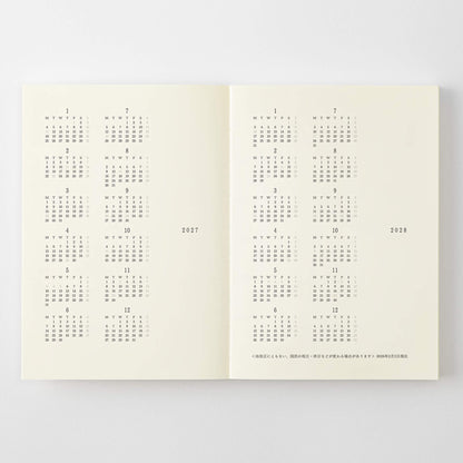 [PRE-ORDER] MD Notebook Diary 2027 - A6 - 2027 Dairies & Planners