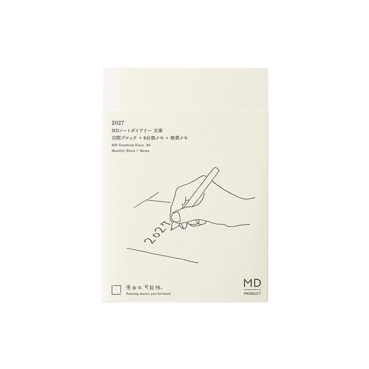 [PRE-ORDER] MD Notebook Diary 2027 - A6 - 2027 Dairies & Planners