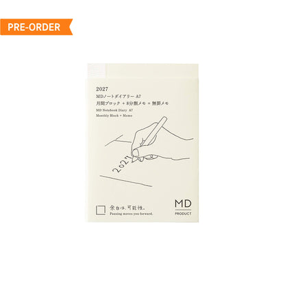 [PRE-ORDER] MD Notebook Diary 2027 - A7 - 2027 Dairies & Planners