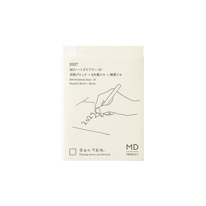 [PRE-ORDER] MD Notebook Diary 2027 - A7 - 2027 Dairies & Planners