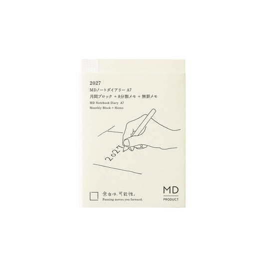 [PRE-ORDER] MD Notebook Diary 2027 - A7 - 2027 Dairies & Planners