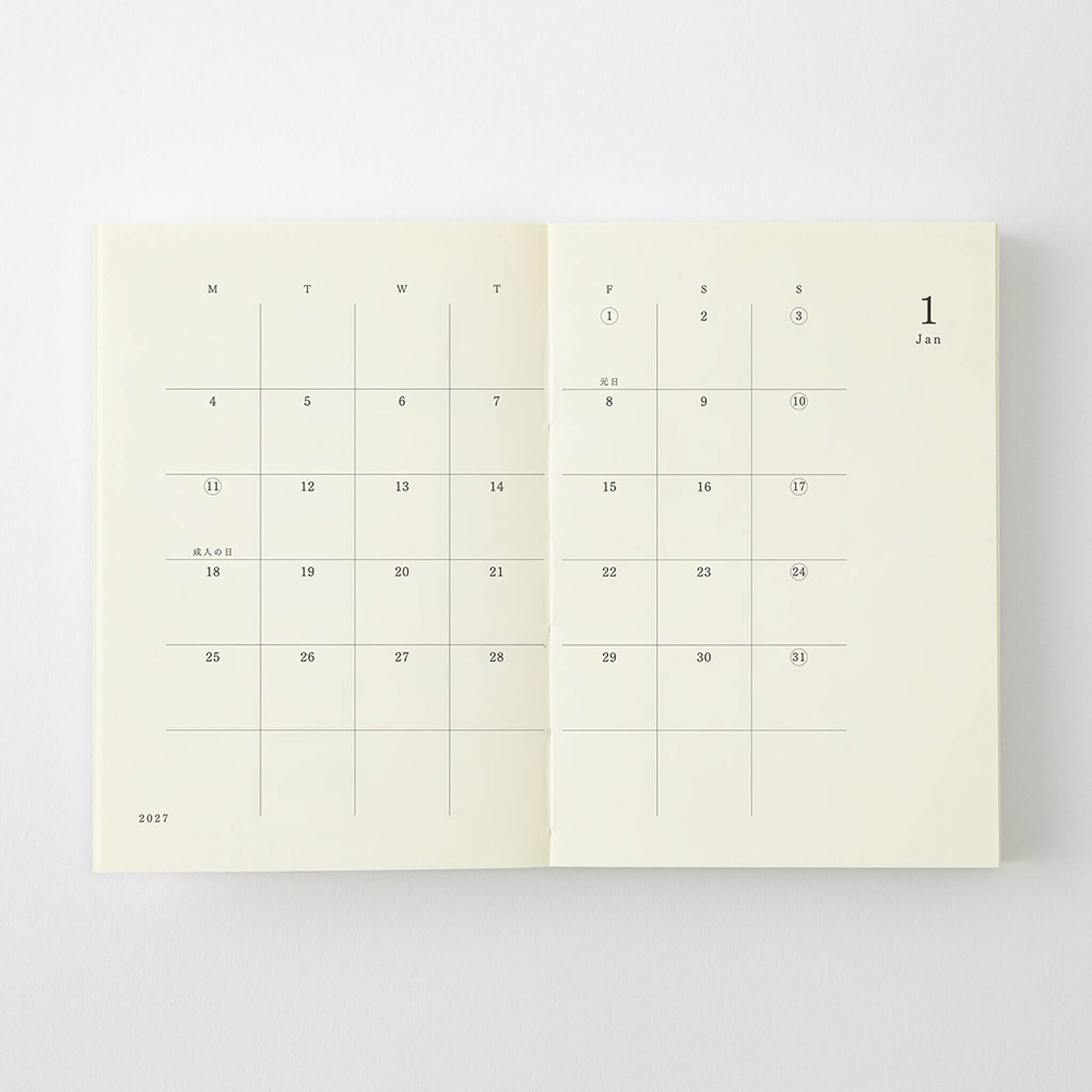 [PRE-ORDER] MD Notebook Diary 2027 - A7 - 2027 Dairies & Planners
