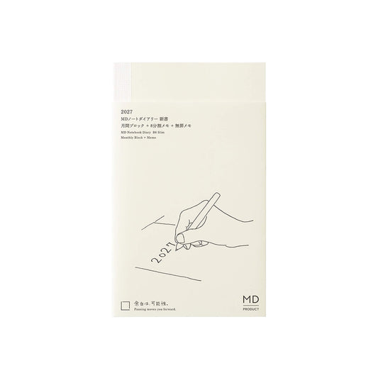 [PRE-ORDER] MD Notebook Diary 2027 - B6 Slim - 2027 Dairies & Planners