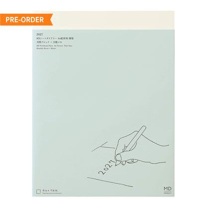 [PRE-ORDER] MD Notebook Diary Thin 2027 - A4 Variant - 2027 Dairies & Planners