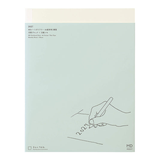[PRE-ORDER] MD Notebook Diary Thin 2027 - A4 Variant - 2027 Dairies & Planners