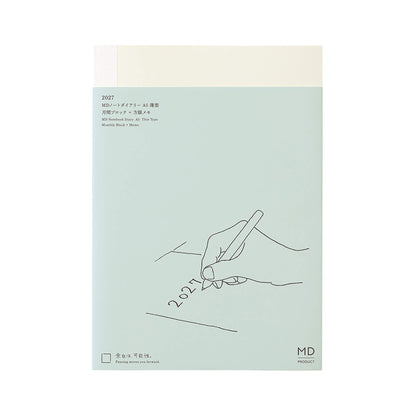[PRE-ORDER] MD Notebook Diary Thin 2027 - A5 - 2027 Dairies & Planners