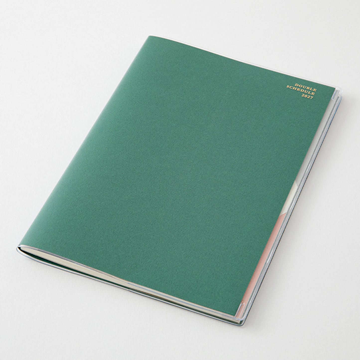 [PRE-ORDER] Midori Double Schedule Planner 2027 - To-Do - Green [B6] [Oct 2026 Start] - 2027 Planners & Diaries