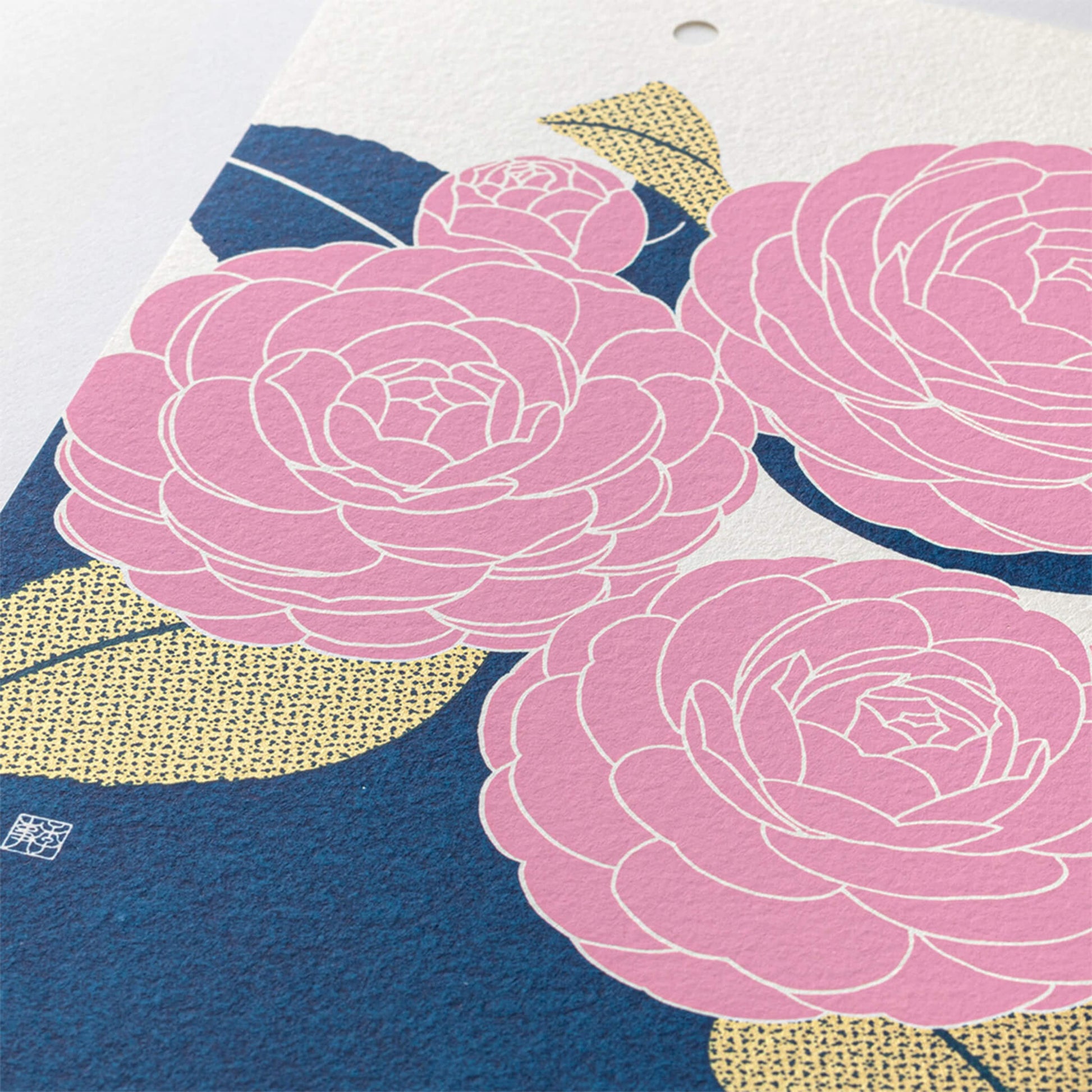 [PRE-ORDER] Midori Echizen Washi Wall Calendar 2027 [S] - Flower Design - 2027 Calendars