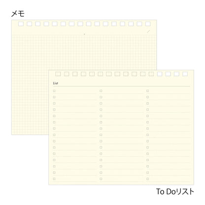 [PRE-ORDER] Midori Plus Stand Diary 2027 - Navy [B6 Variant] - 2027 Planners & Diaries