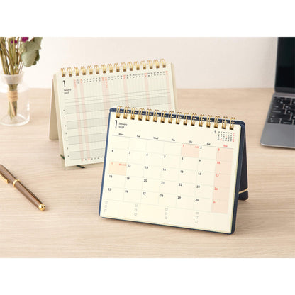 [PRE-ORDER] Midori Plus Stand Diary 2027 - Navy [B6 Variant] - 2027 Planners & Diaries