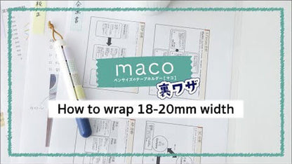 Kanmido Maco Portable Washi Tape Holder