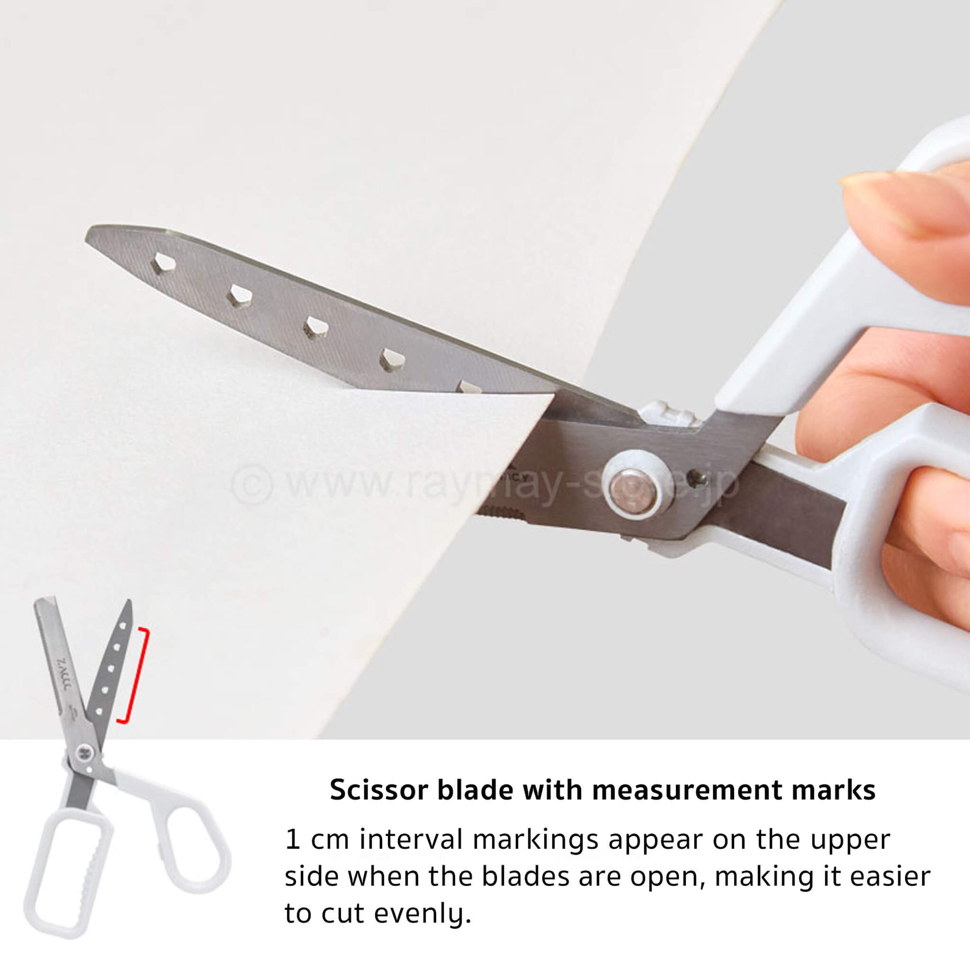 Raymay ZACCC Multi - Function Scissors - Standard - Blue Gray - Paper Cutters & Scissors