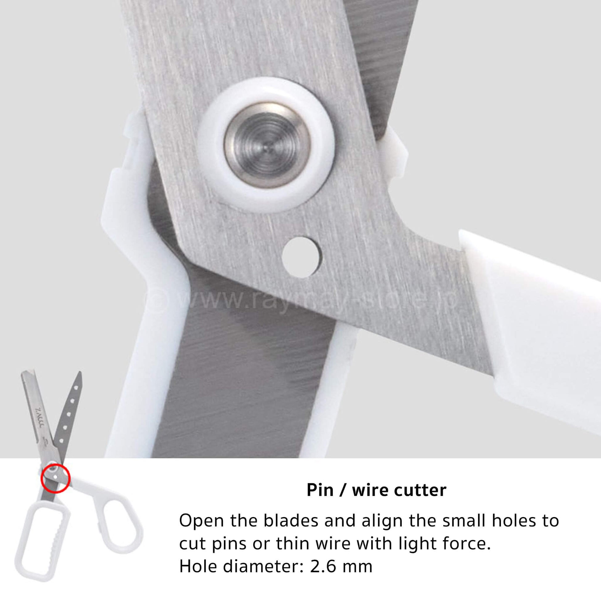 Raymay ZACCC Multi - Function Scissors - Standard - Blue Gray - Paper Cutters & Scissors