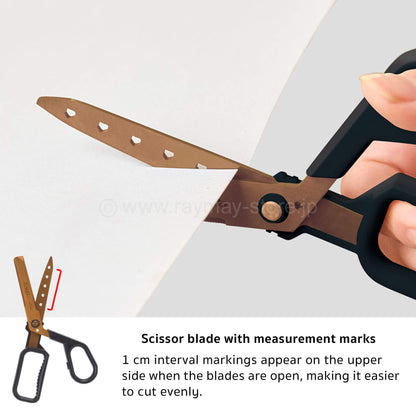 Raymay ZACCC Multi - Function Scissors - Titanium - Coated - Dark Gray - Paper Cutters & Scissors