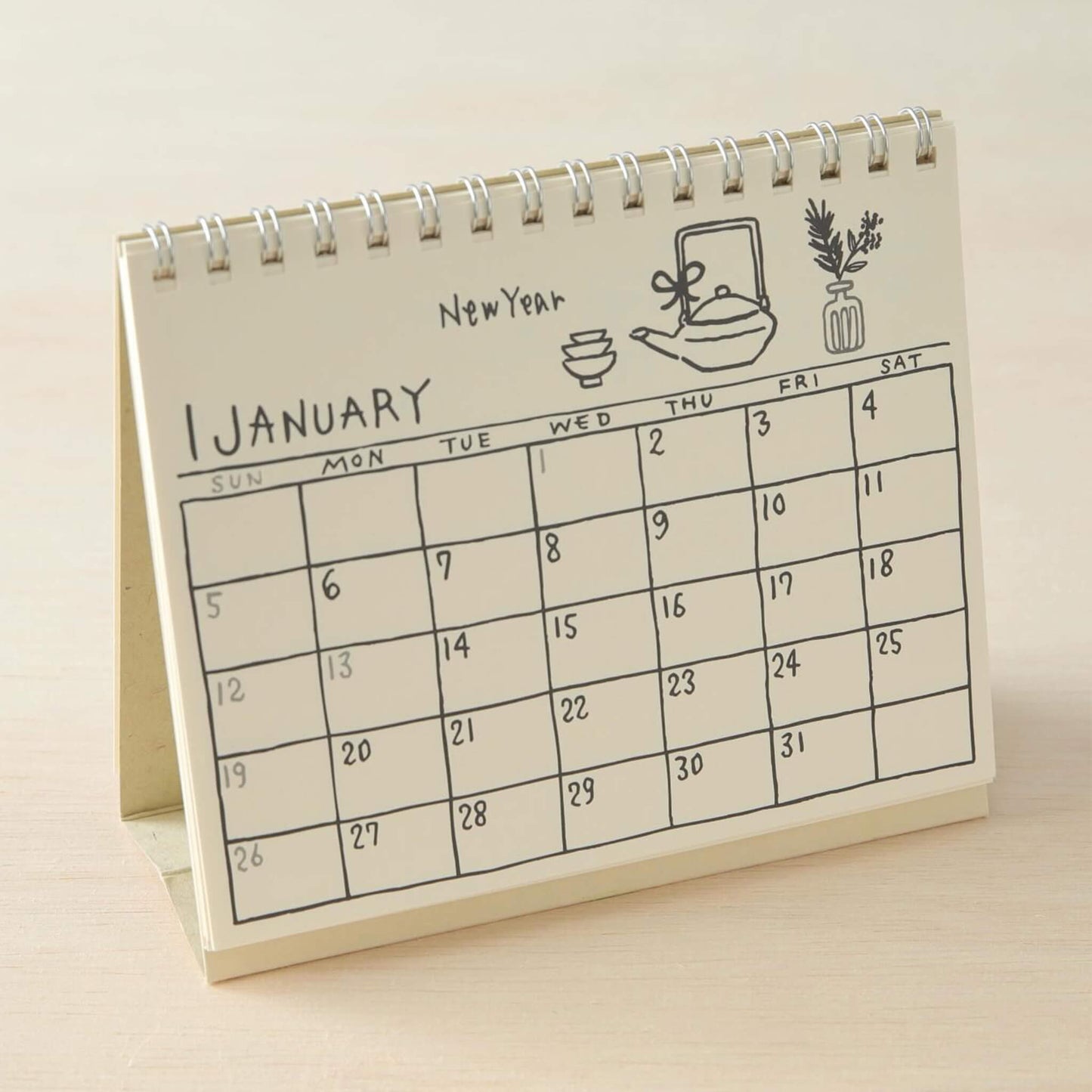 Ryu - Ryu 2025 Desk Calendar Illustration - Calendars