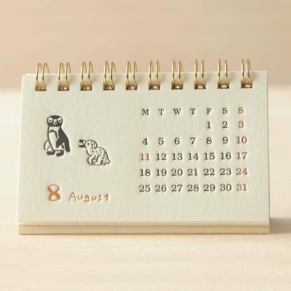 Ryu - Ryu 2025 Mini Desk Calendar Animal Parade - Calendars