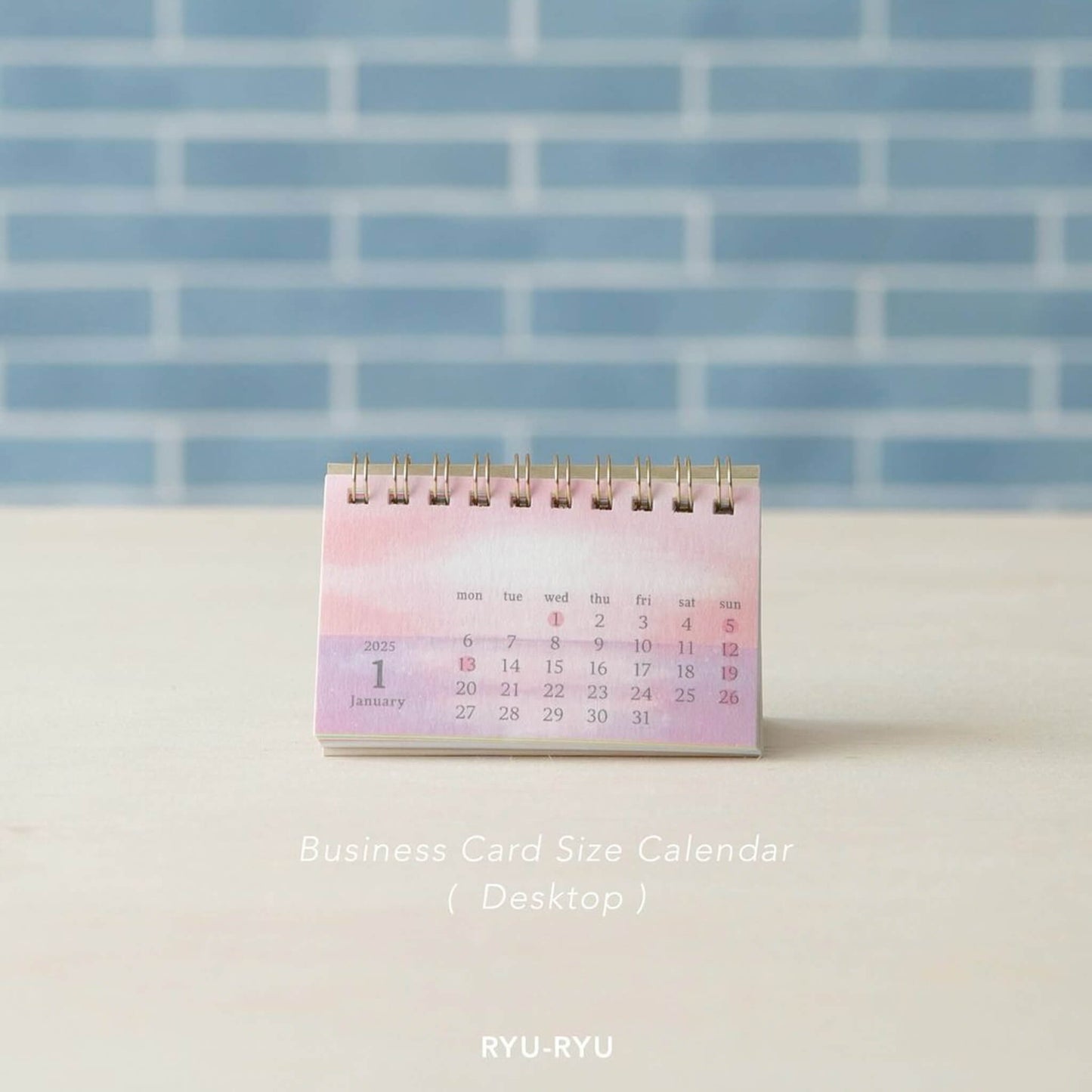 Ryu - Ryu 2025 Mini Desk Calendar Sky Time - Calendars