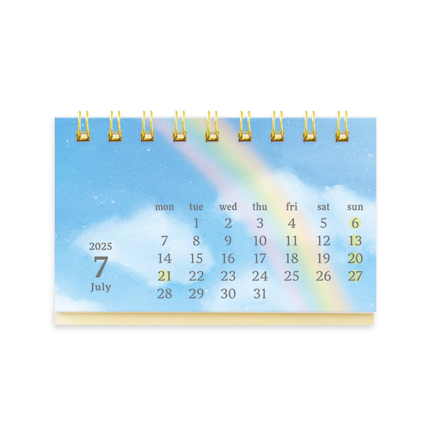 Ryu - Ryu 2025 Mini Desk Calendar Sky Time - Calendars