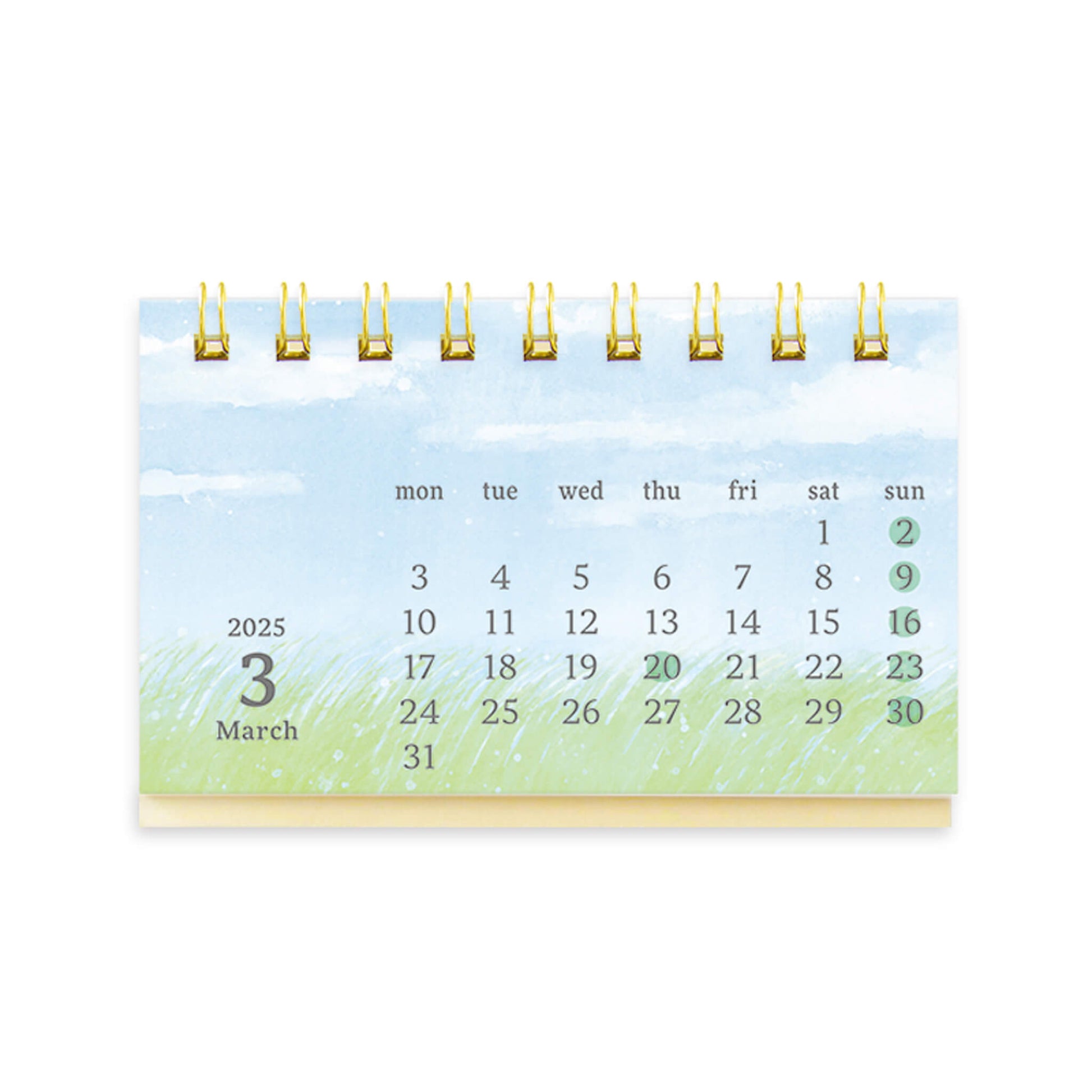 Ryu - Ryu 2025 Mini Desk Calendar Sky Time - Calendars