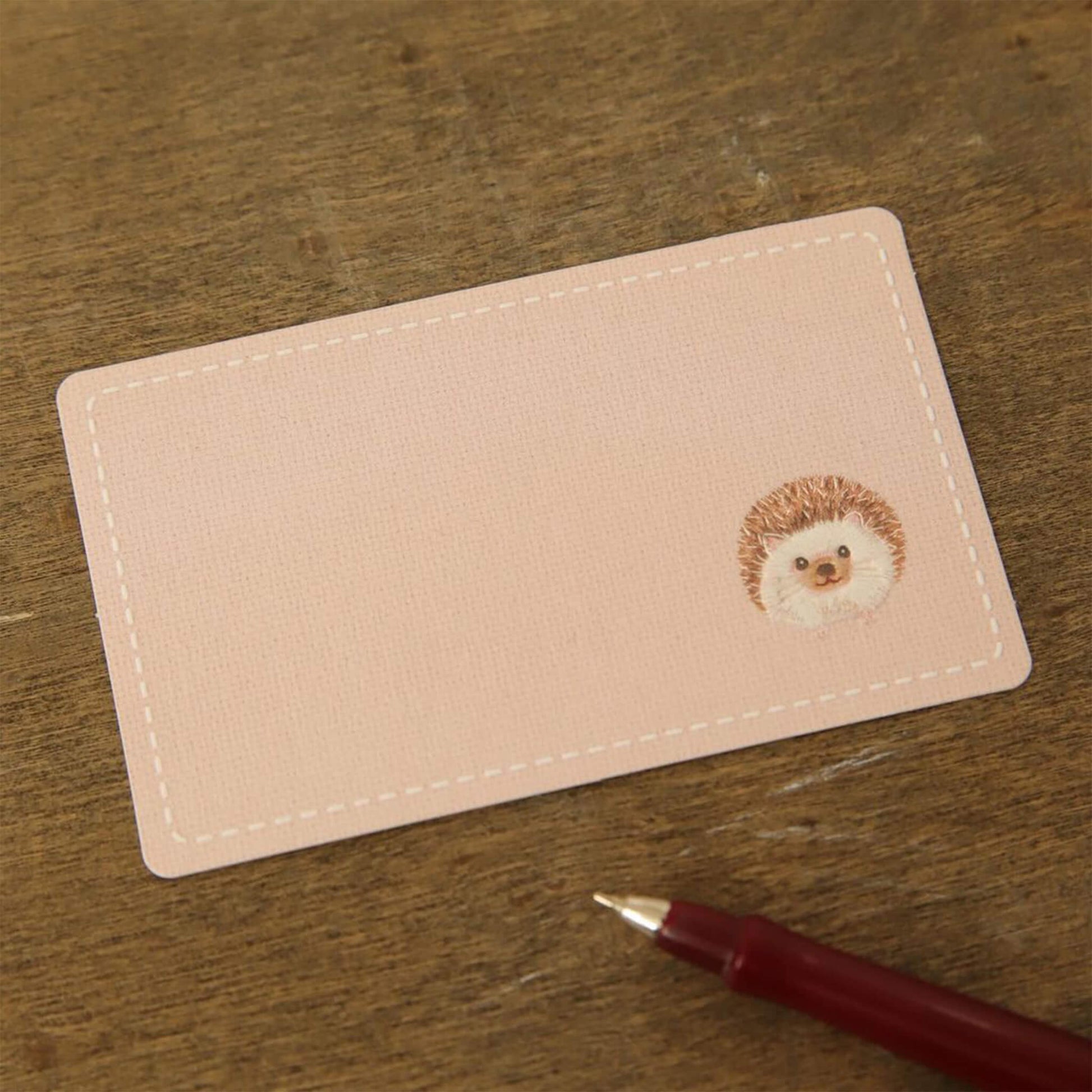 Ryu - Ryu Embroidered Message Cards Pack of 8 - Hamster - Mini Card