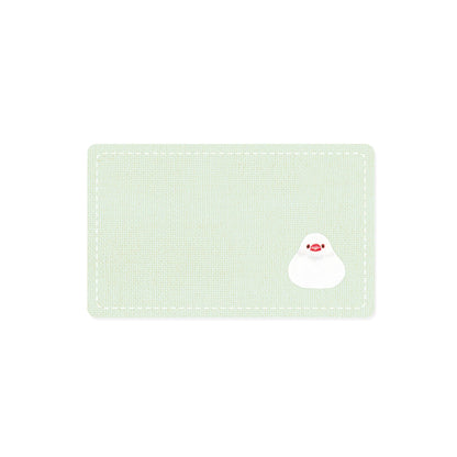 Ryu - Ryu Embroidered Message Cards Pack of 8 - Java Sparrow - Mini Card