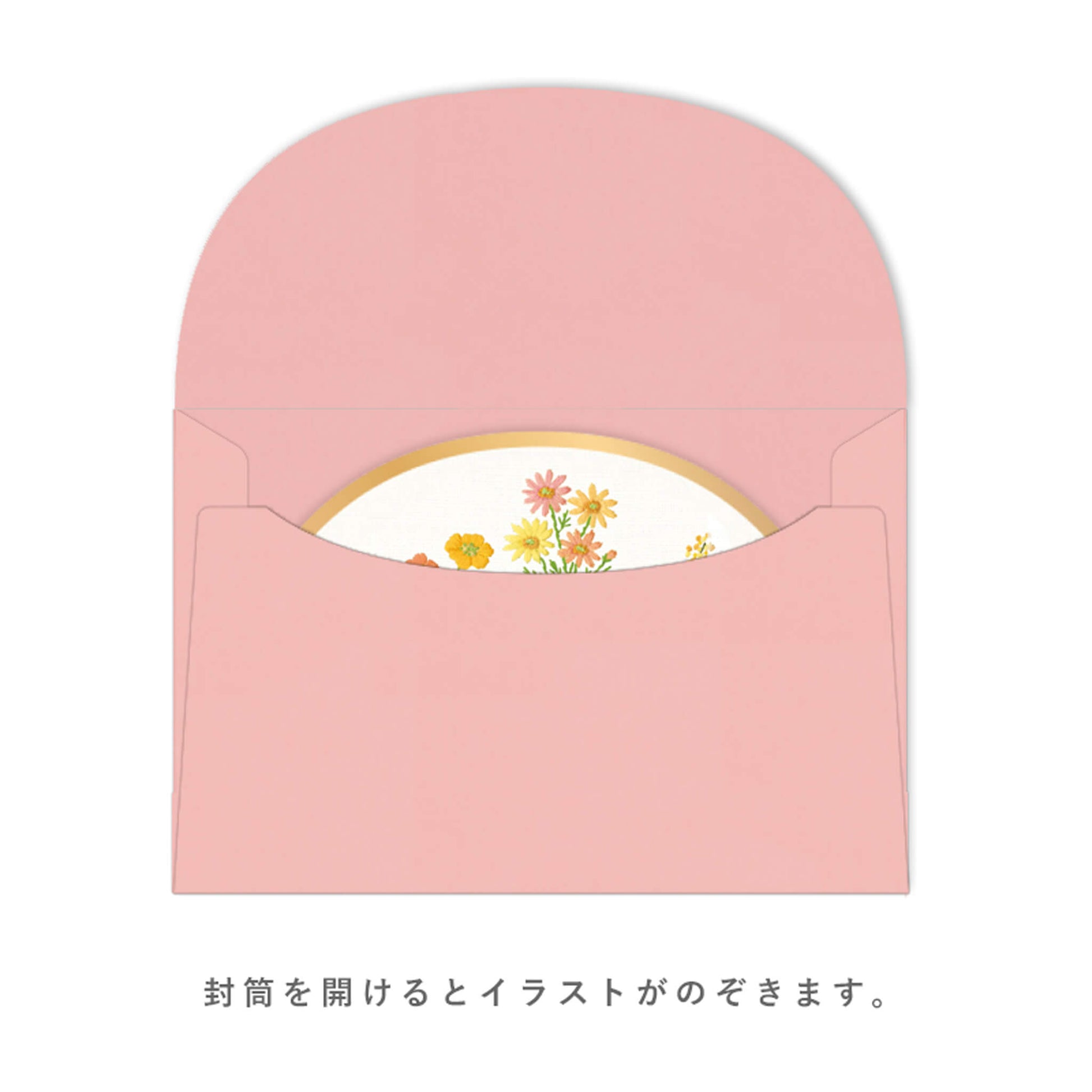 Ryu - Ryu Embroidery Series Letter Set - Flower - Letter Writing Sets