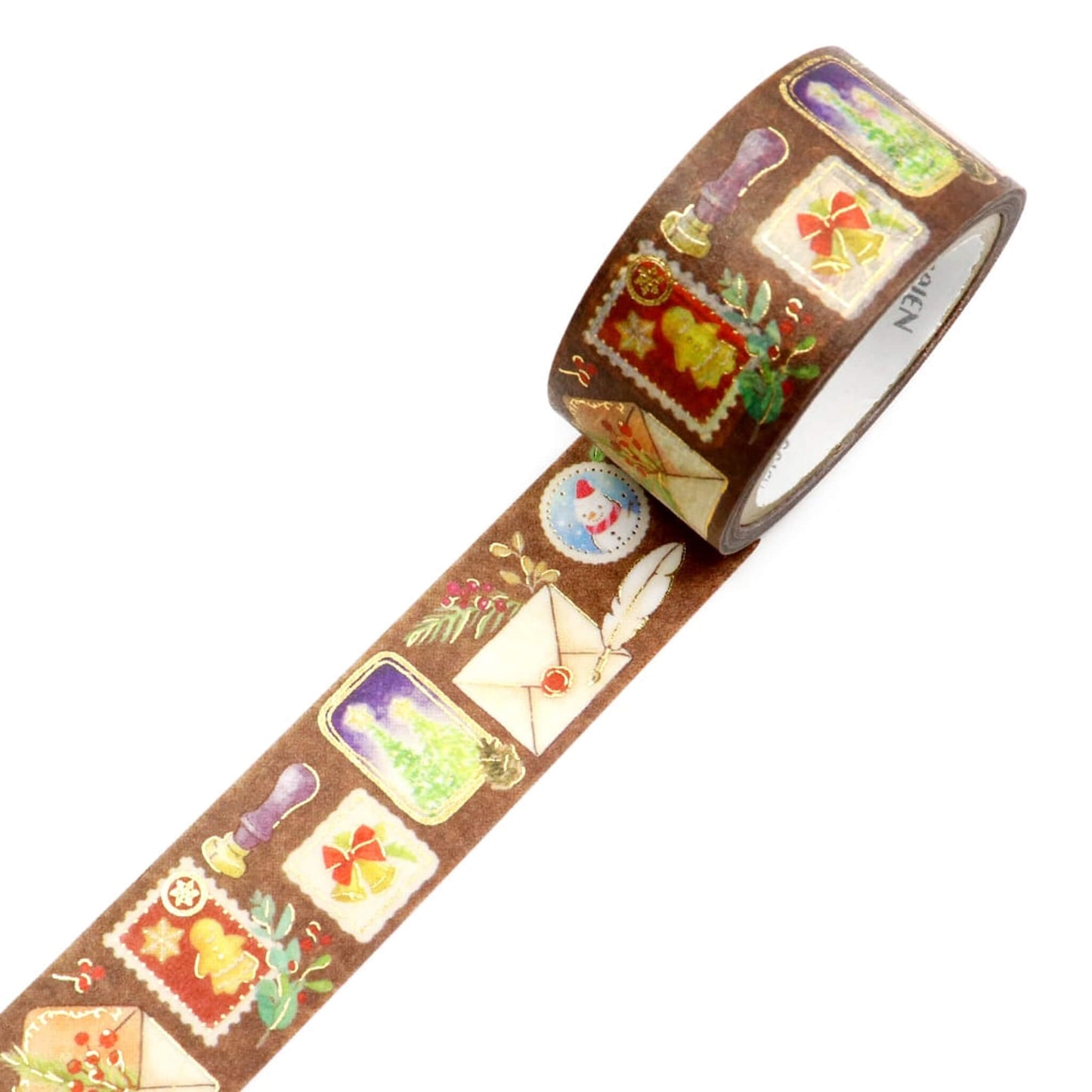 Saien Foil Washi Tape 2024 Christmas Limited - Letter - Washi Tapes