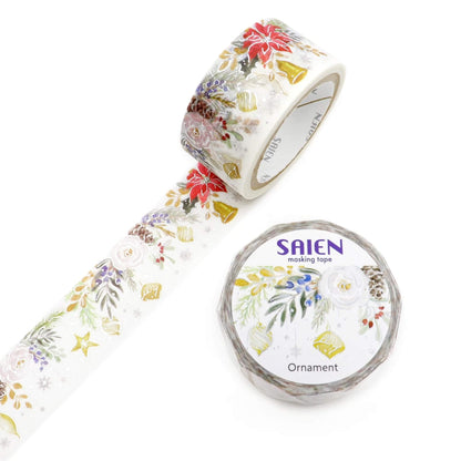 Saien Foil Washi Tape 2024 Christmas Limited - Ornament - Washi Tapes