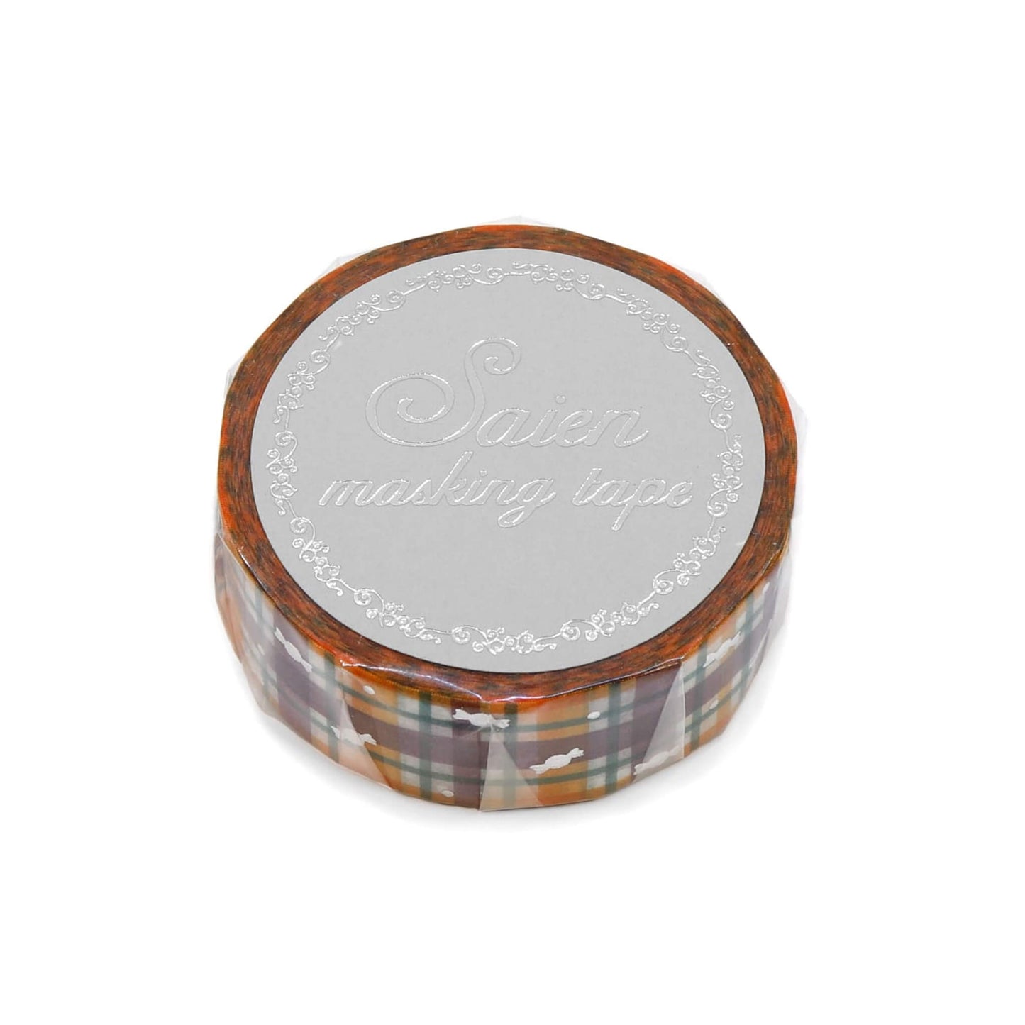 Saien Halloween Foil Washi Taps - Halloween Plaid - Washi Tapes