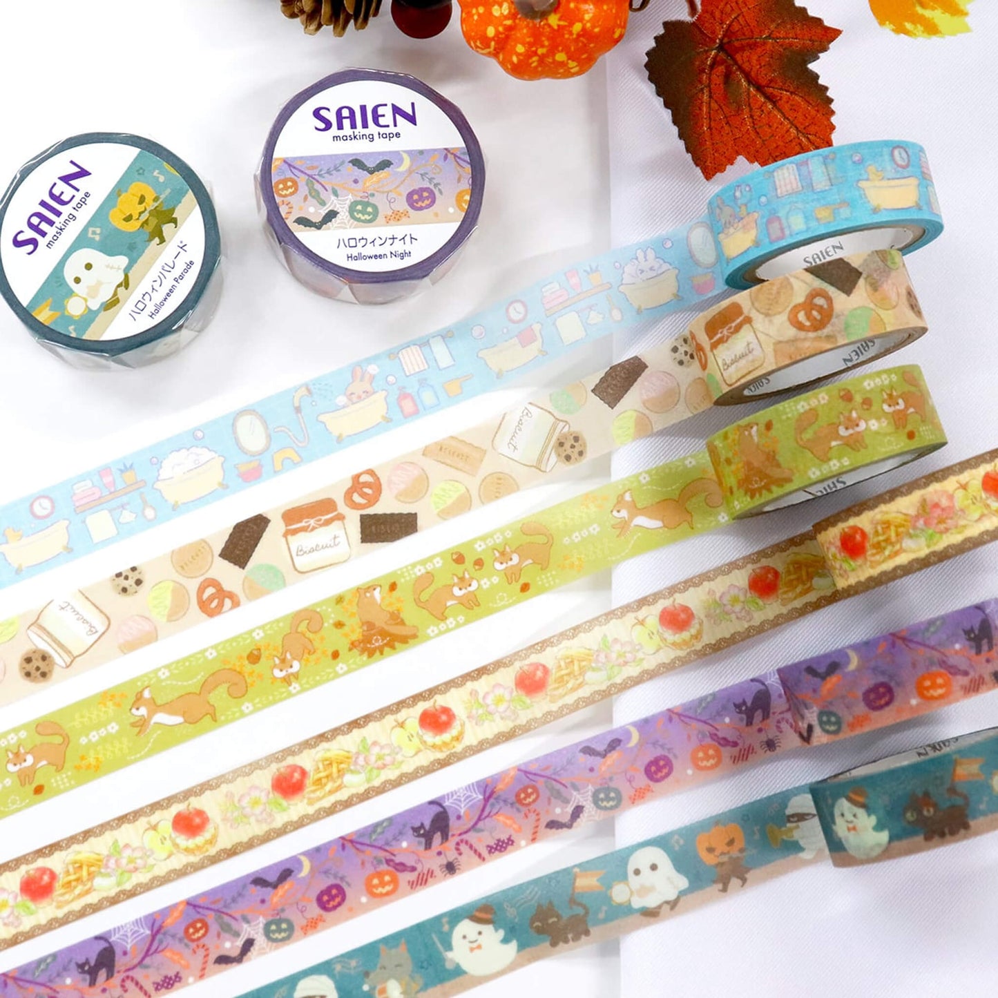 Saien Halloween Washi Tape - Halloween Night - Washi Tapes