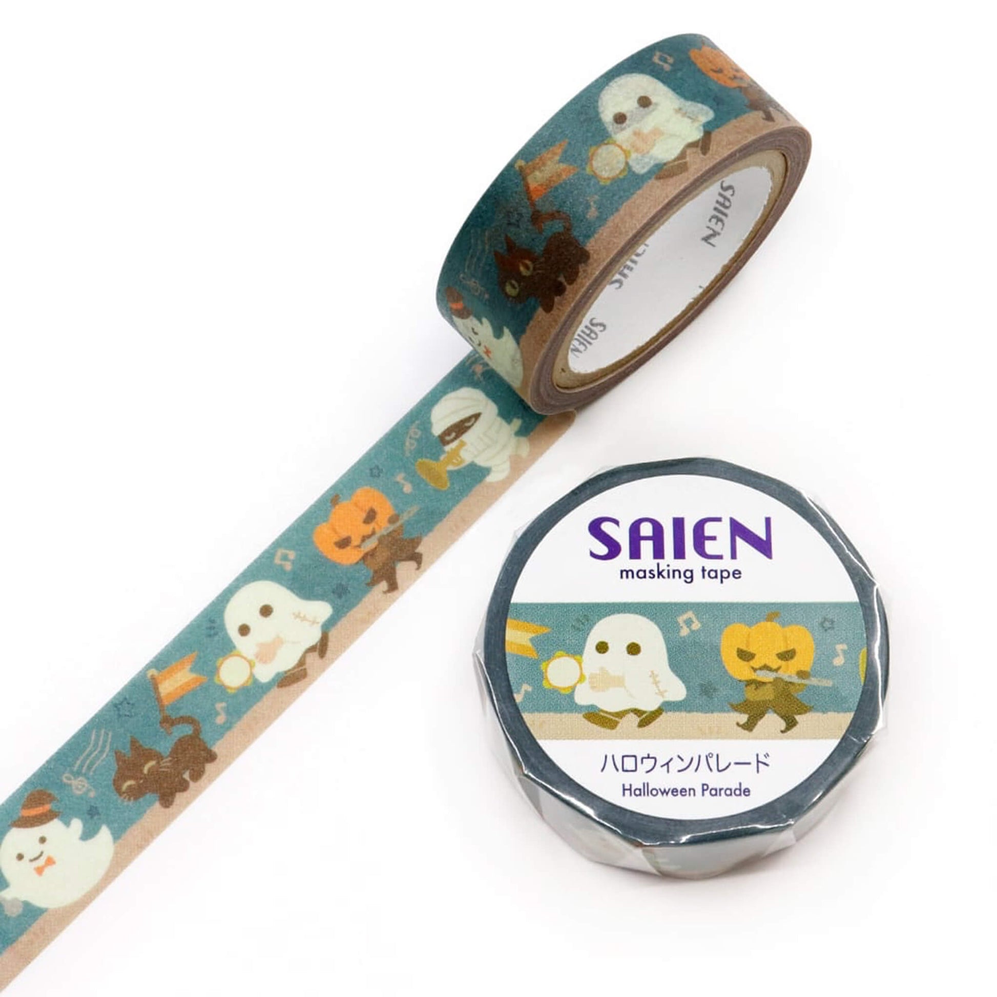 Saien Halloween Washi Tape - Halloween Parade - Washi Tapes