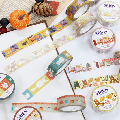 Saien Halloween Washi Tape - Happy Halloween - Washi Tapes