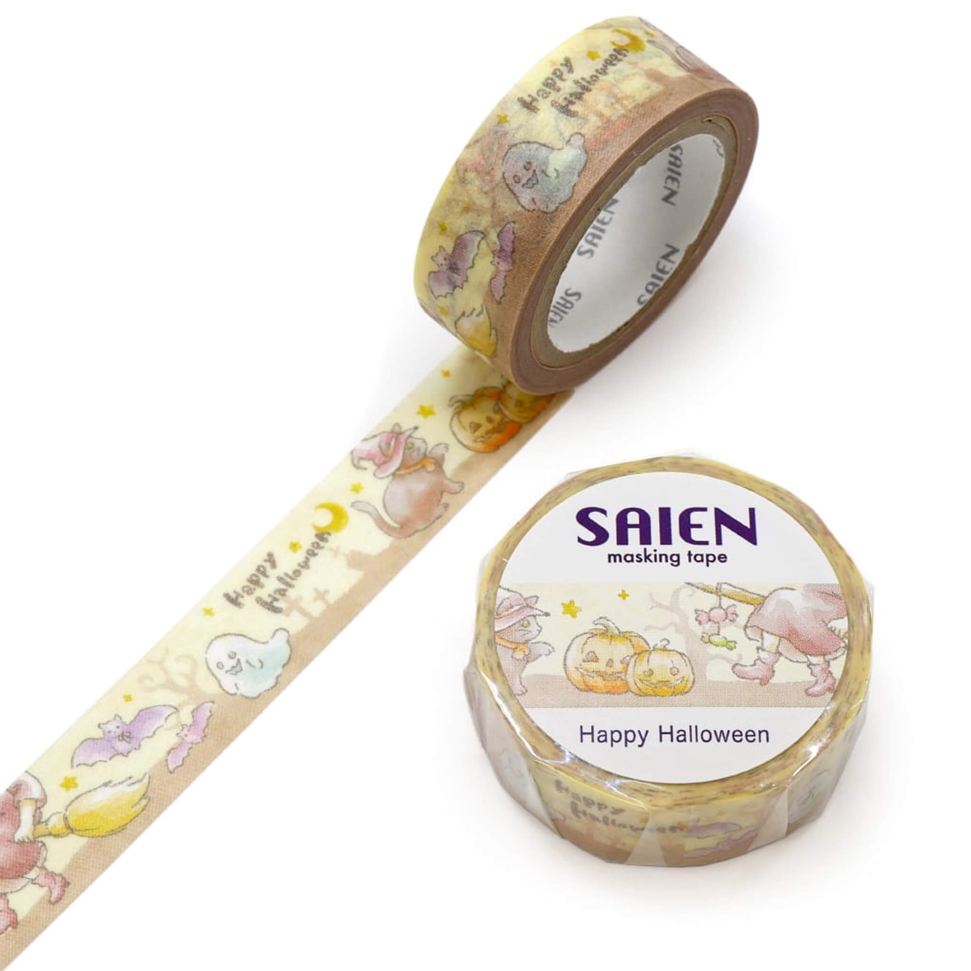 Saien Halloween Washi Tape - Happy Halloween - Washi Tapes