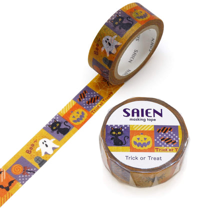 Saien Halloween Washi Tape - Trick or Treat - Washi Tapes