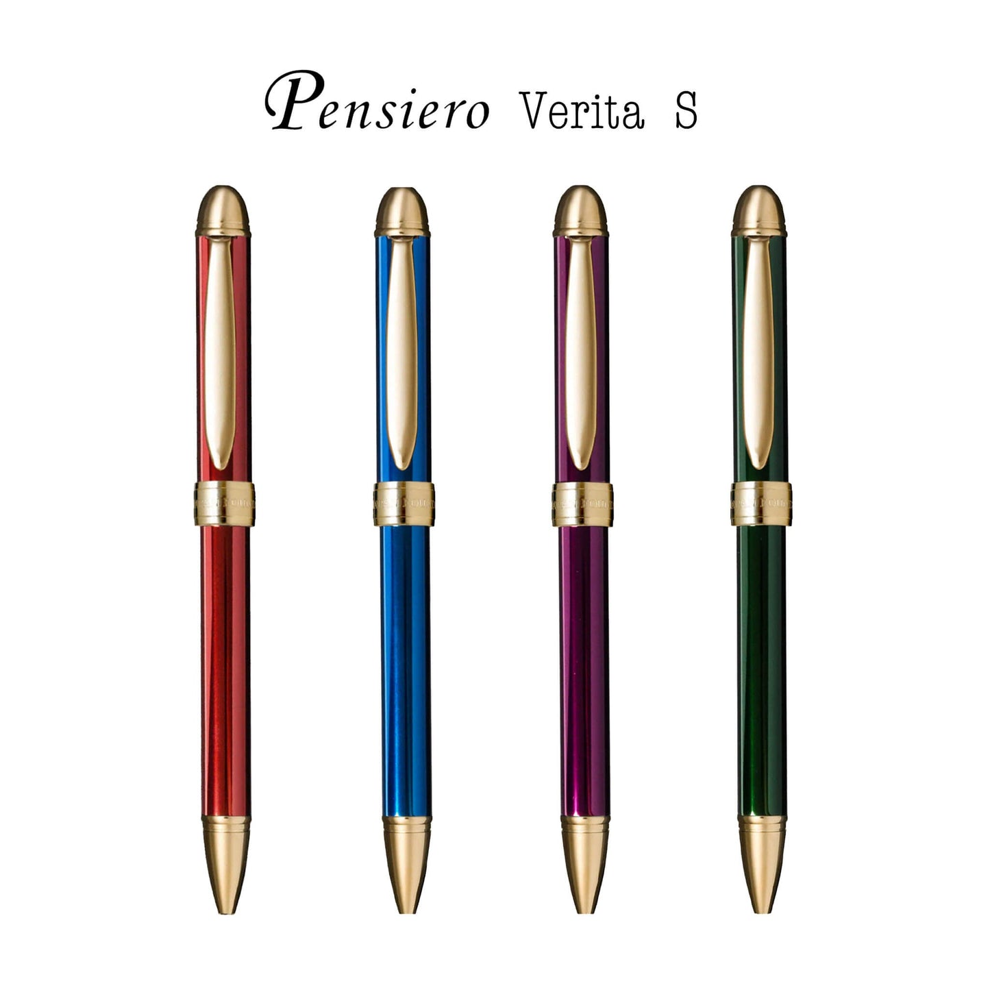 Sailor Pensiero Verita S Multi Pen - Red - Multi - Functional Pens