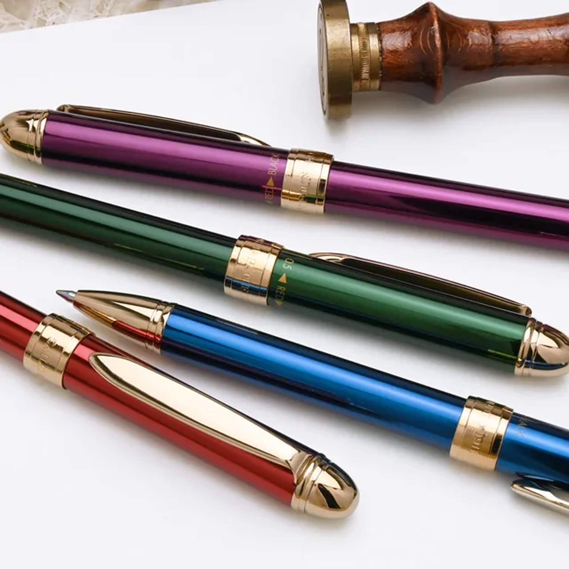 Sailor Pensiero Verita S Multi Pen - Red - Multi - Functional Pens