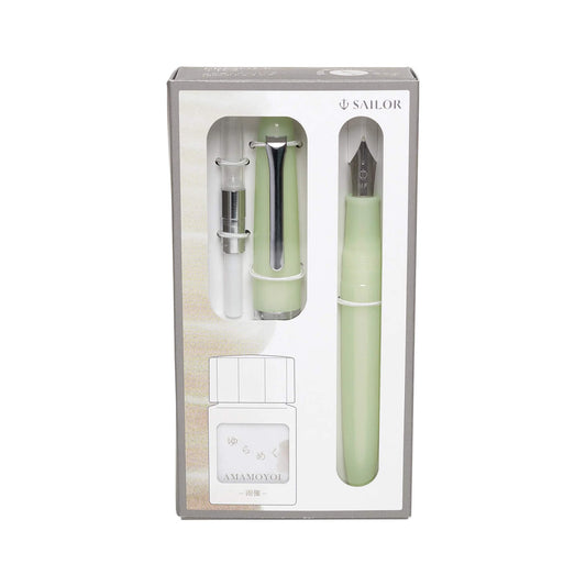 SAILOR Profit Jr.+10 Fountain Pen × Yurameku Ink Set - AMAMOYOI - Fountain Pens