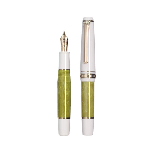 SAILOR Rencontre Limited Edition Fountain Pen - Pistache [MF Nib] - Fountain Pens
