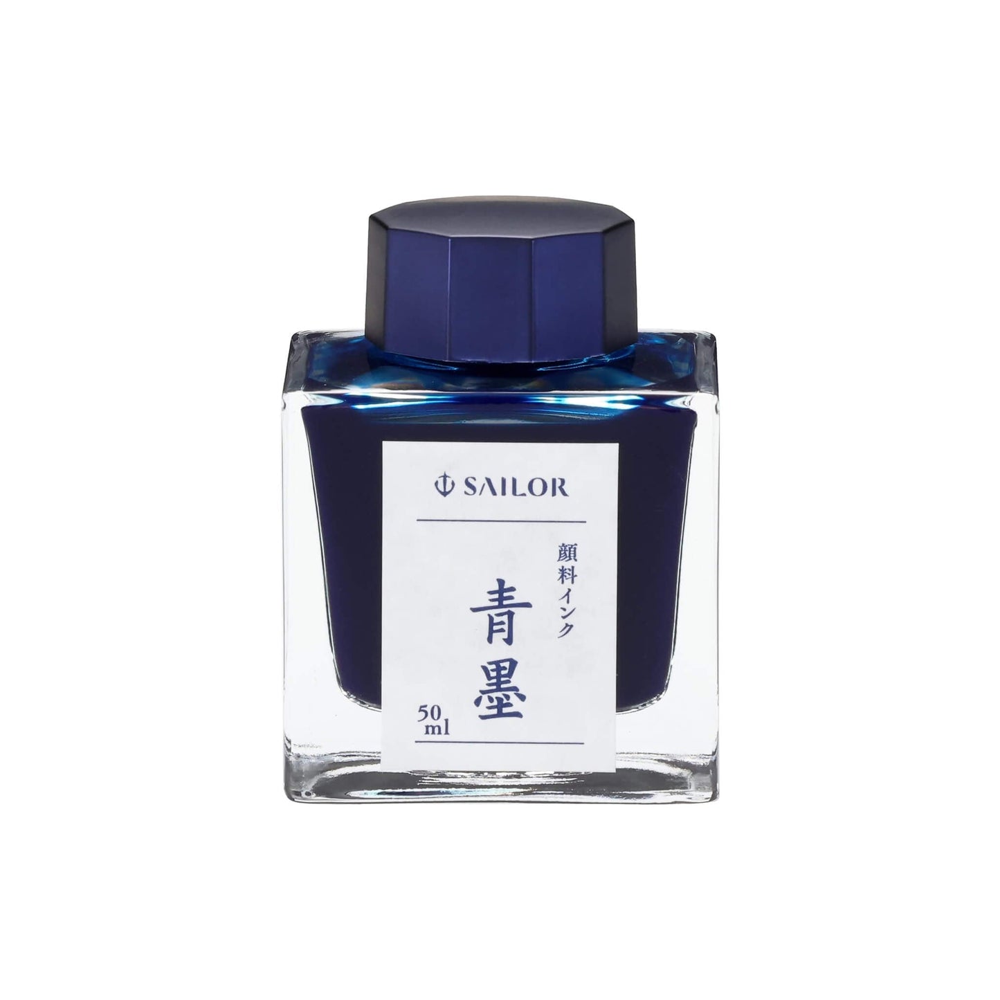 Sailor Seiboku Bottled Pigment Fountain Pen Ink 50ml (Blue-Black) - Bottled Ink